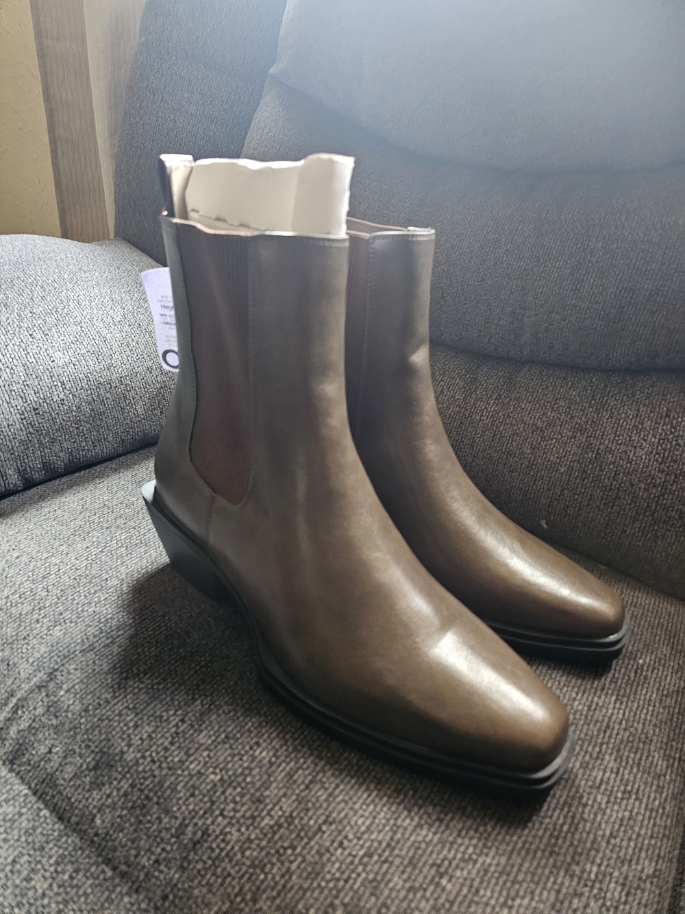 ASOS Brown Leather Chukka Boots